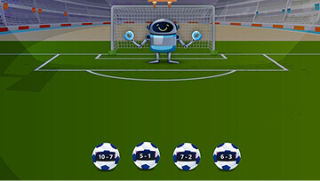 Math Soccer Game